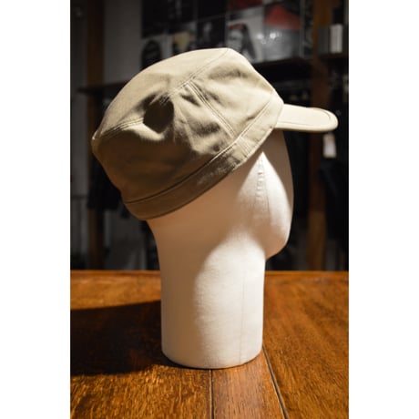 HAT MAKER KIJIMA TAKAYUKI /コットンサテンワークキャップ カーキ