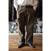 Sanca/サンカ DUCK TROUSERS WIDE FIT カーキ