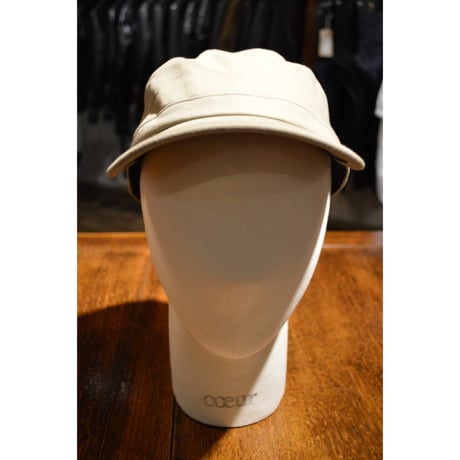 HAT MAKER KIJIMA TAKAYUKI /コットンサテンワークキャップ カーキ