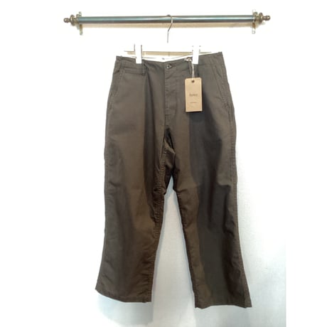 Sanca/サンカ DUCK TROUSERS WIDE FIT カーキ