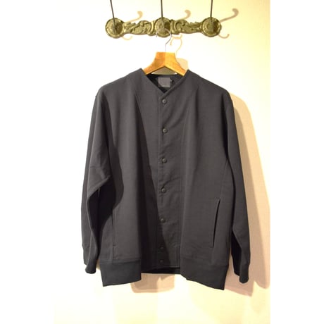comm.arch./ Air Spinned Cotton Sweat Blouson/Black Navy