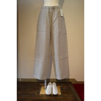 comm.arch.womens/ Li. Co. Chambray Wide Pants/ Mist