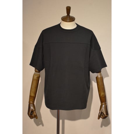 comm.arch./ Organic Double Faced S/S Tee/ Blackout