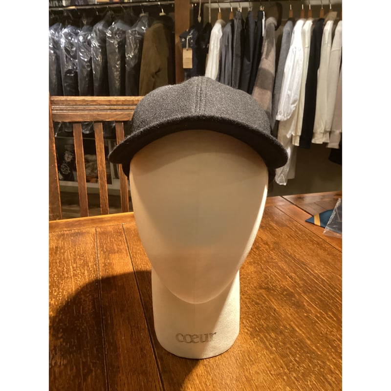 HAT MAKER KIJIMA TAKAYUKI /MELTON 6PANEL CAP |