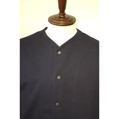 comm.arch./ Air Spinned Cotton Sweat Blouson/Black Navy