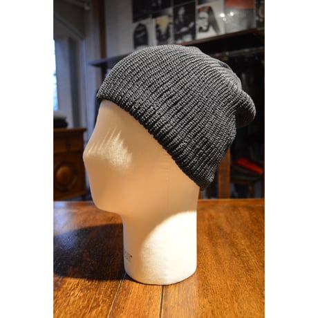 HAT MAKER KIJIMA TAKAYUKI /コットンアクリルワッチキャップ C.グレー MKNY26100102