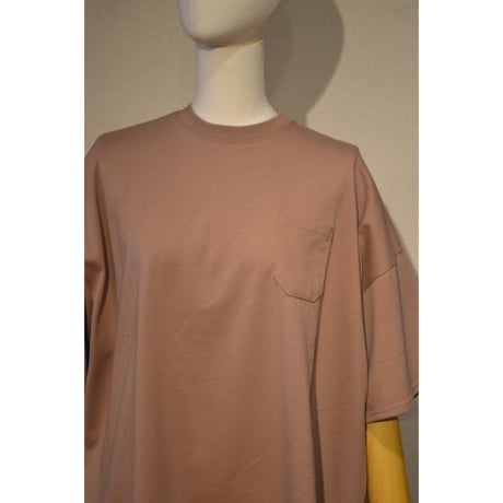 comm.arch.womens/ Tumbled Bio Wide S/S Tee/ Dk,Plum