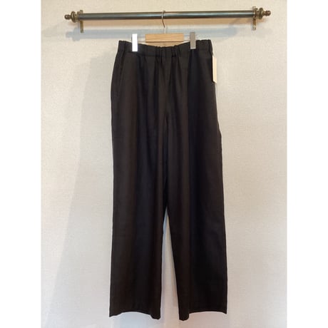 comm.arch.womens/ Li. Co. Summer Herringbone Pants/ Black Herringbone