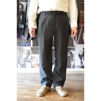 comm.arch./ French Linen Lawn Trousers/ Blackout