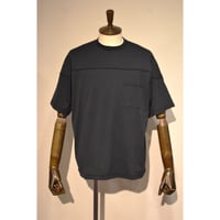 comm.arch./ Super Fine Hybrid Cotton S/S Tee/ Black Navy