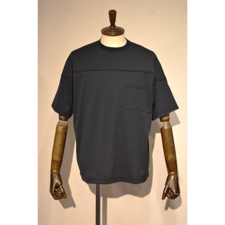 comm.arch./ Super Fine Hybrid Cotton S/S Tee/ Black Navy