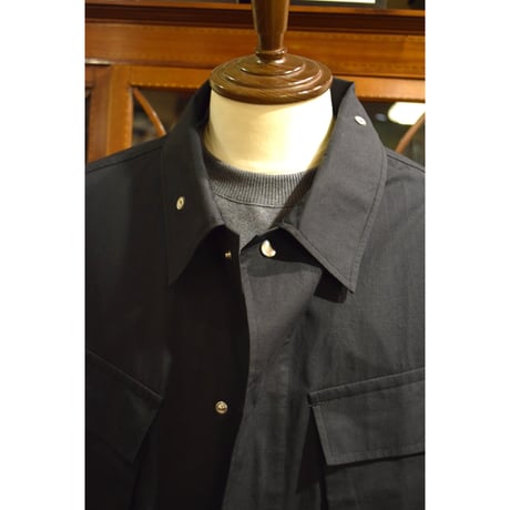 gorouta/ JFG BLOUSON POPLIN BLACK