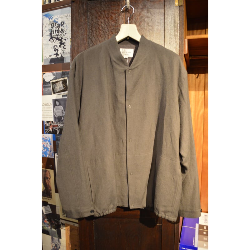 STILL BY HAND ブルゾン BL05243 ブラウン STILL BY HAND/キュプラコットンライトブルゾン BL05243 | efgstore