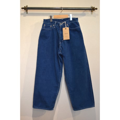 Sanca/サンカ　INDIGO CORD ５P WIDE FIT/ INDIGO