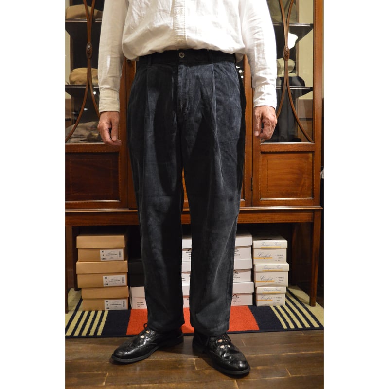 PT コーデュロイパンツ　黒 PT TORINO INDIE ストレッチコーデュロイ パンツ