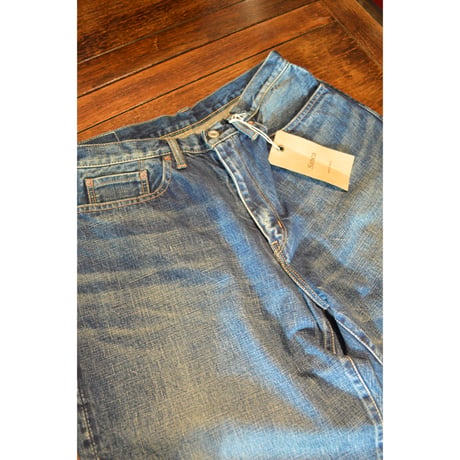 Sanca/15.5oz DENIM WIDE ５P USED