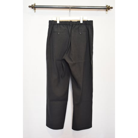 comm.arch./ Linen Cotton Poplin Trousers/ Mud Clay