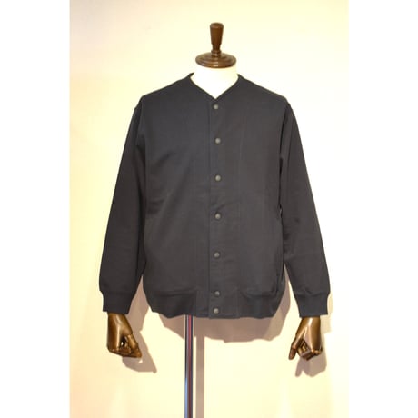 comm.arch./ Air Spinned Cotton Sweat Blouson/Black Navy