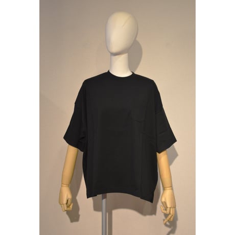 comm.arch.womens/ Tumbled Bio Wide S/S Tee/ Blackout