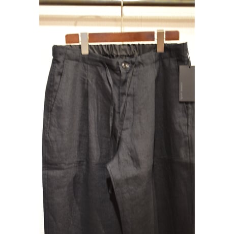 comm.arch./ Linen Easy Trousers/ Blue Hole