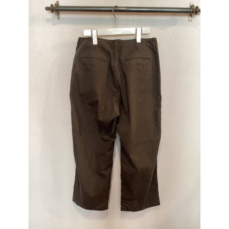 Sanca/サンカ DUCK TROUSERS WIDE FIT カーキ