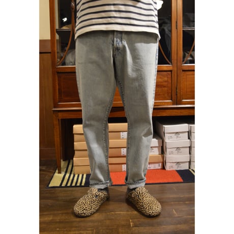 Sanca/サンカ 14oz DENIM ５P TAPERED FIT ICE WASH