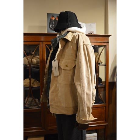 gorouta/CORDUROY RAIL LOADER BLOUSON