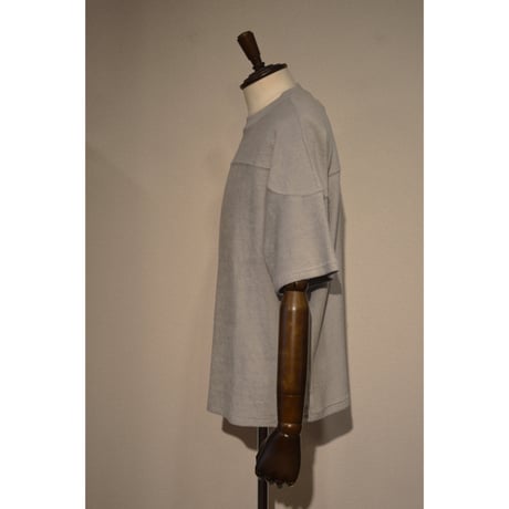 comm.arch./ Hybrid Cotton Pile S/S Tee/ Silver Gray