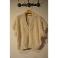 comm.arch./コムアーチレディース Hand Framed Chunky S/S P/O キナリ