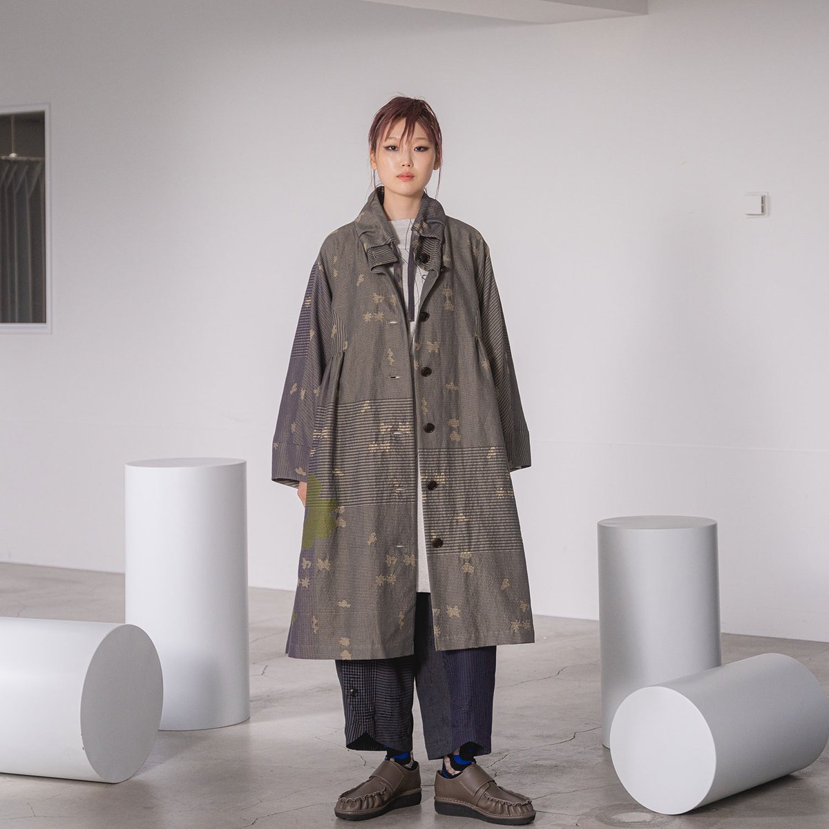 慈雨】フラワーカットコート (15222070） | 慈雨ONLINE POP-UP STORE