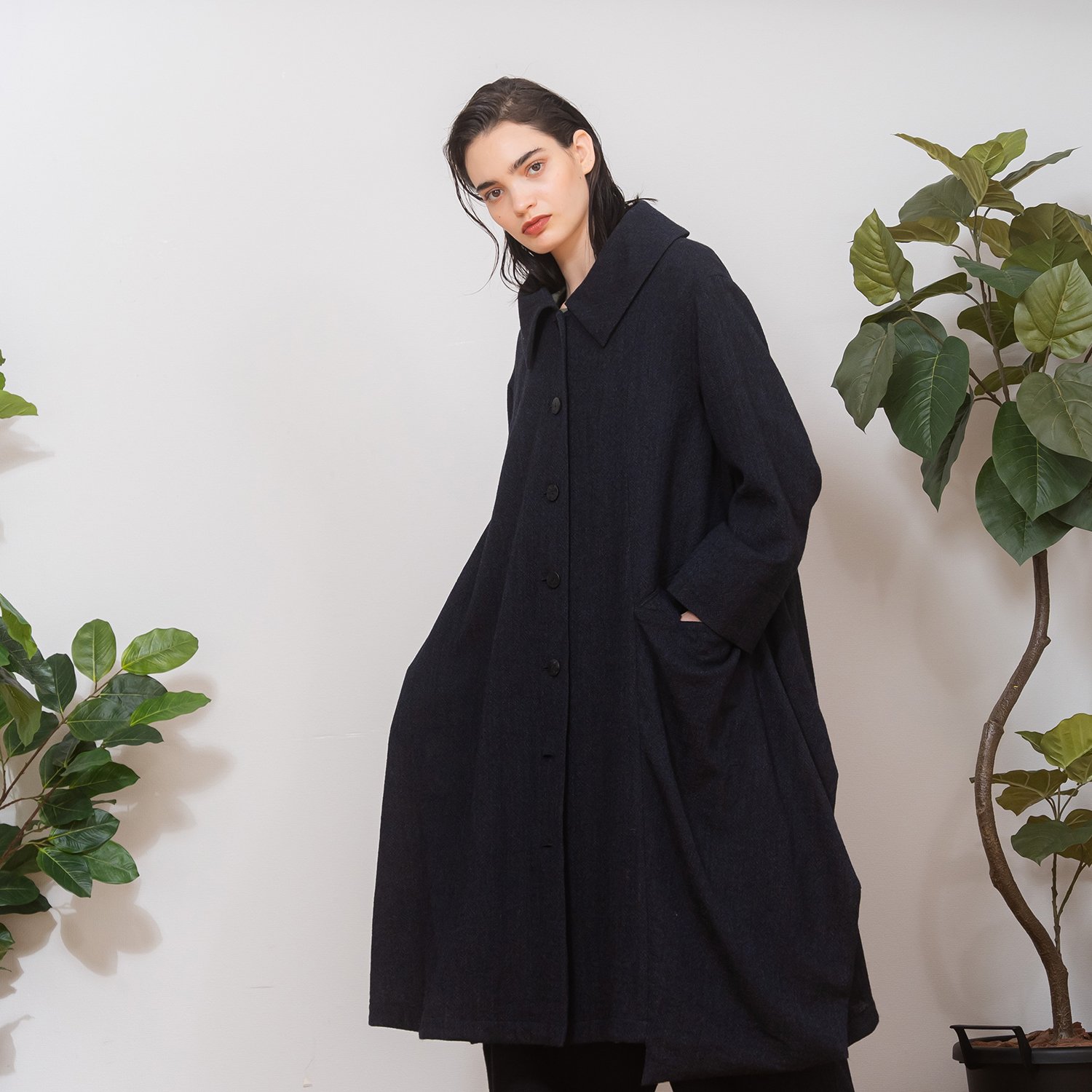 慈雨　スプリングコート　XLサイズ 慈雨】エターミンコート(14222101) | 慈雨ONLINE POP-UP STORE