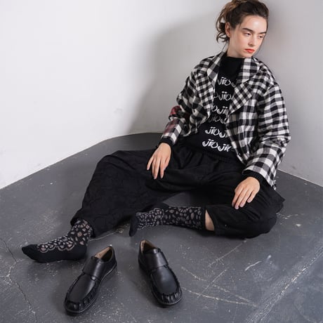 【慈雨】かぎ針フラワーソックス (15222861)