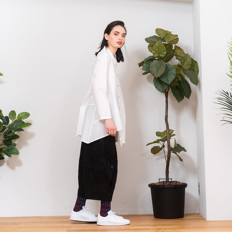 慈雨】タイプライターブラウス(14222302) | 慈雨ONLINE POP-UP STORE