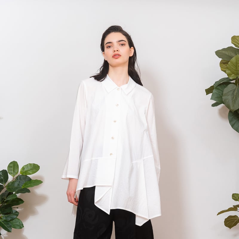 慈雨】タイプライターブラウス(14222302) | 慈雨ONLINE POP-UP STORE