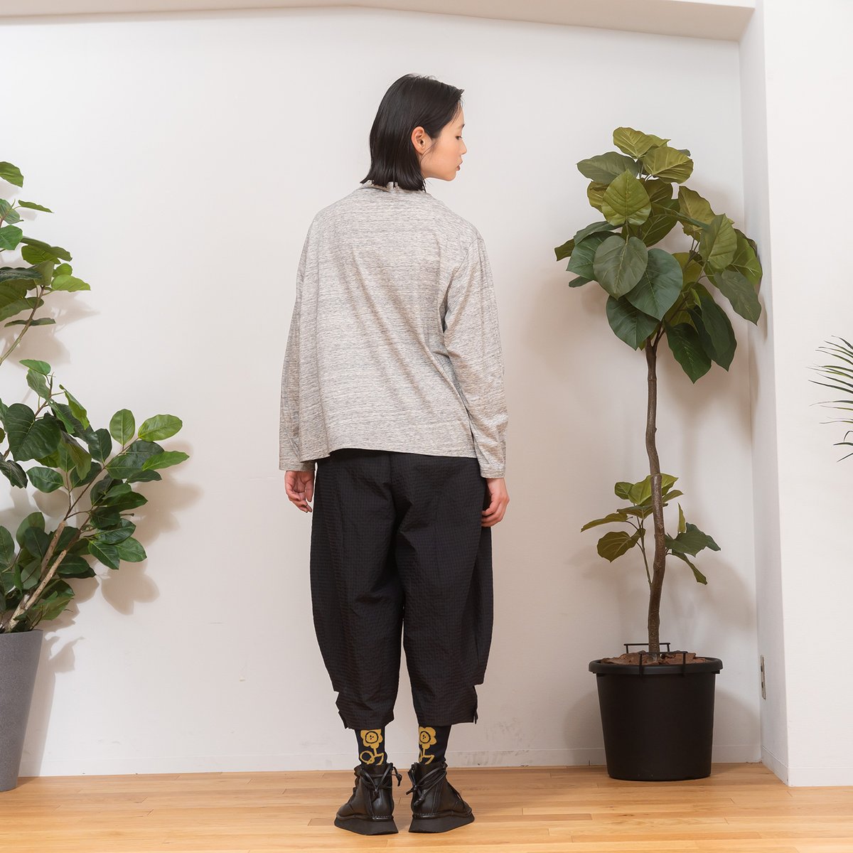 慈雨】ギンガムチェックパンツ(14222023） | 慈雨ONLINE POP-UP STORE