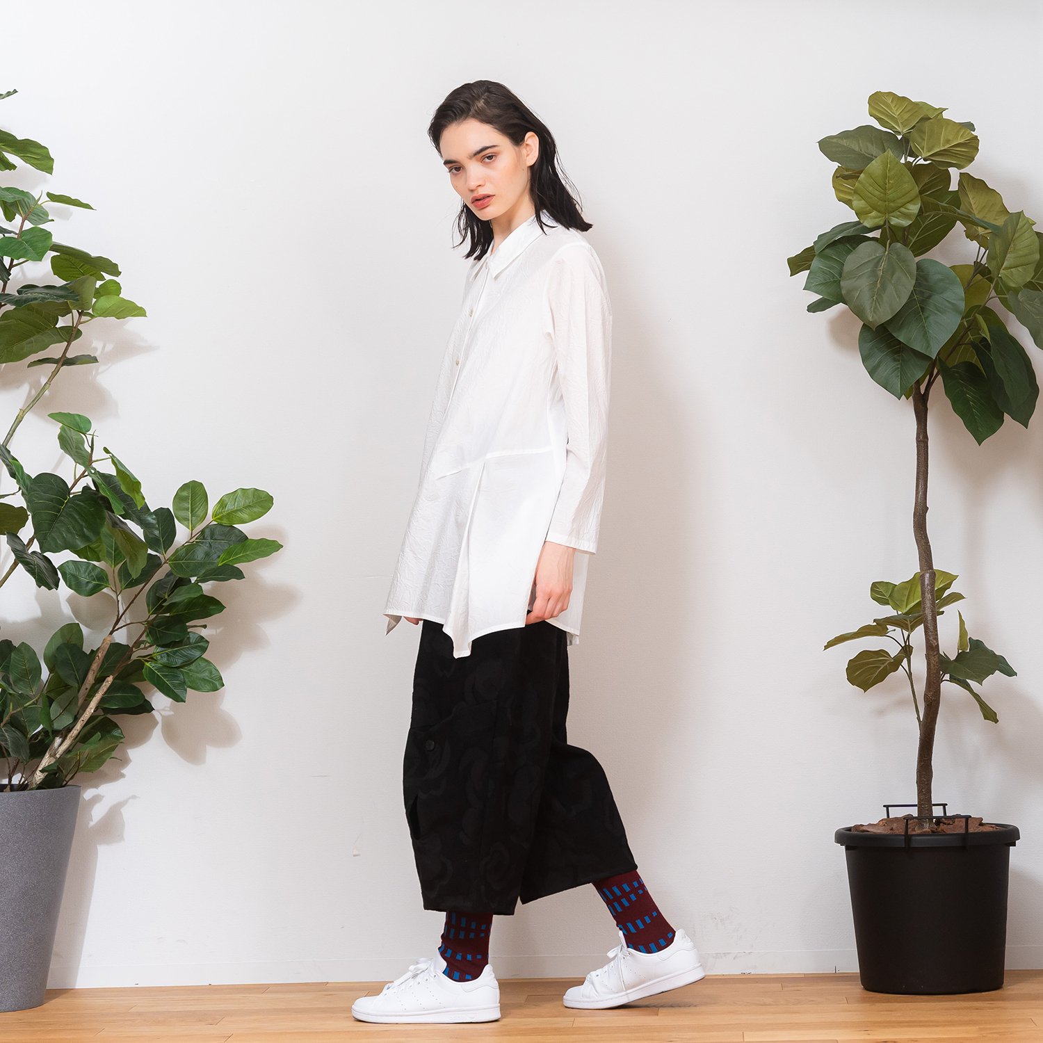 慈雨ブラウス 慈雨】タイプライターブラウス(14222302) | 慈雨ONLINE POP-UP STORE