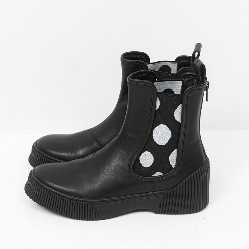 慈雨】ドットゴアブーツ(14222871） | 慈雨ONLINE POP-UP STORE
