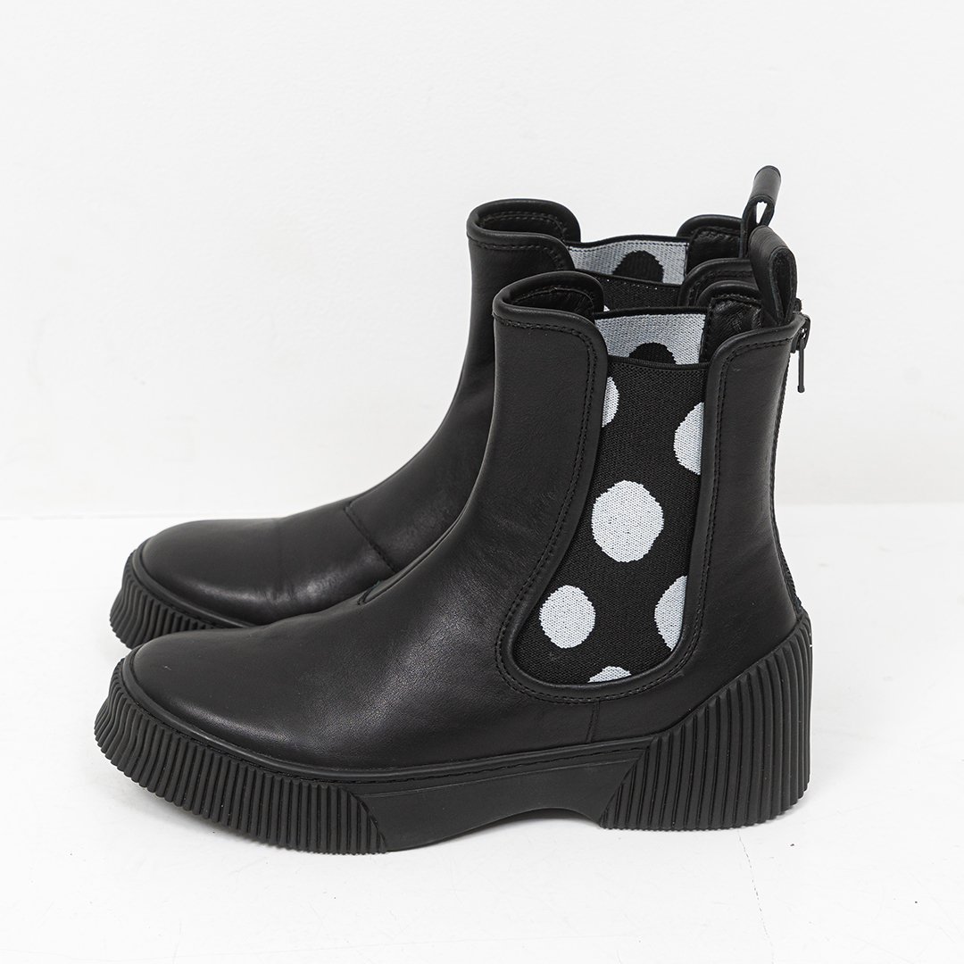 慈雨】ドットゴアブーツ(14222871） | 慈雨ONLINE POP-UP STORE