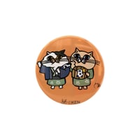 浴衣でアベックなねこのマグネット | ねこ地獄 浴衣でアベックなねこのマグネット | ねこ地獄