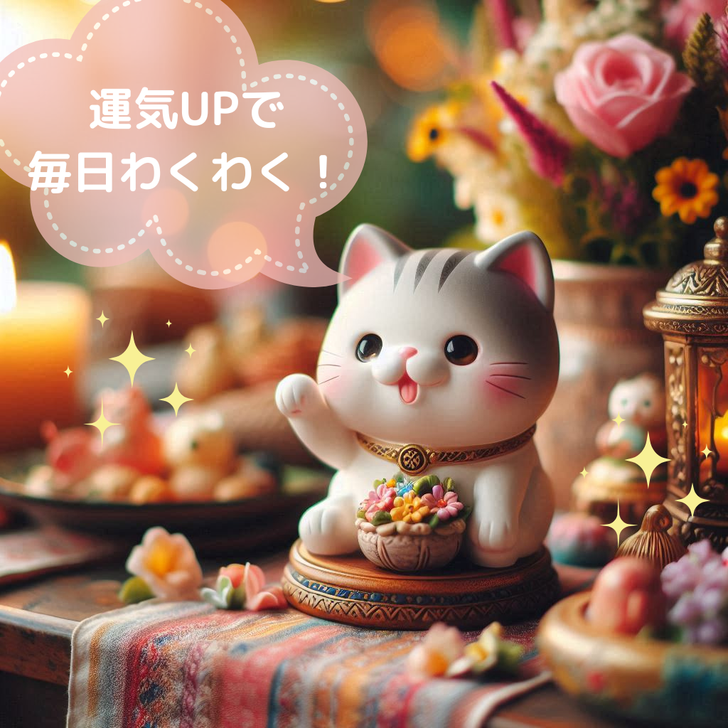 開運招き猫