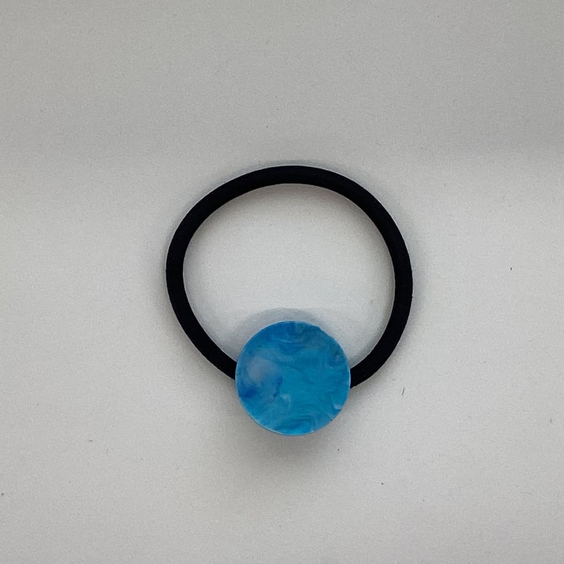 ヘアゴム 丸 【レッド/オレンジ/ライトグリーン/ブルー】 | fuuno