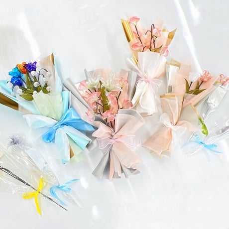 【オーダーブーケ】お好きなお花で作る特別なあなただけのブーケ　2本～ok!