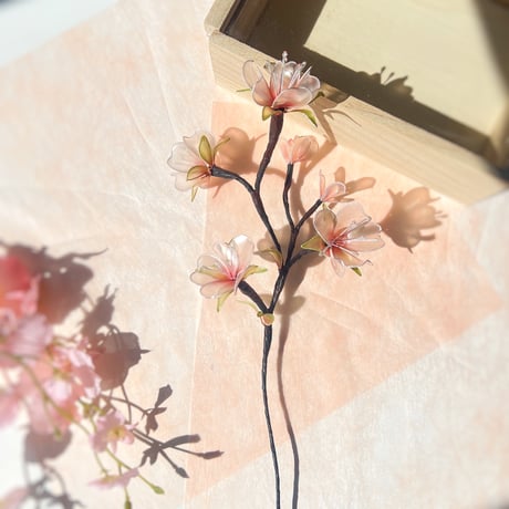 【単品販売】桜の枝　１本　f3075