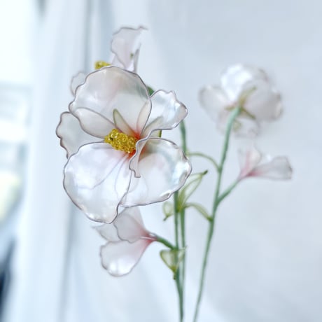 【単品販売】葵の花 1本 f3076