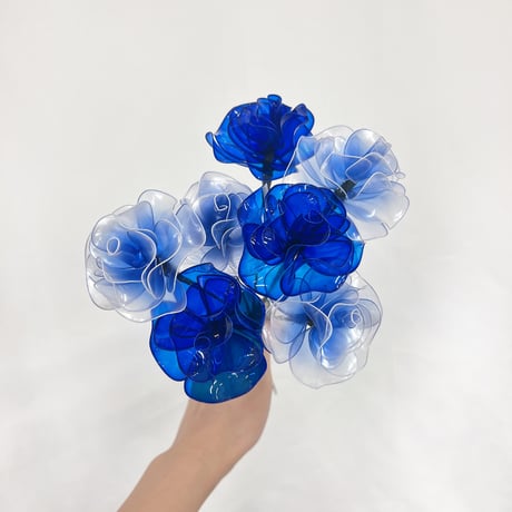 【お得なブーケ】青薔薇MIXのブーケ ７本セット　b2015