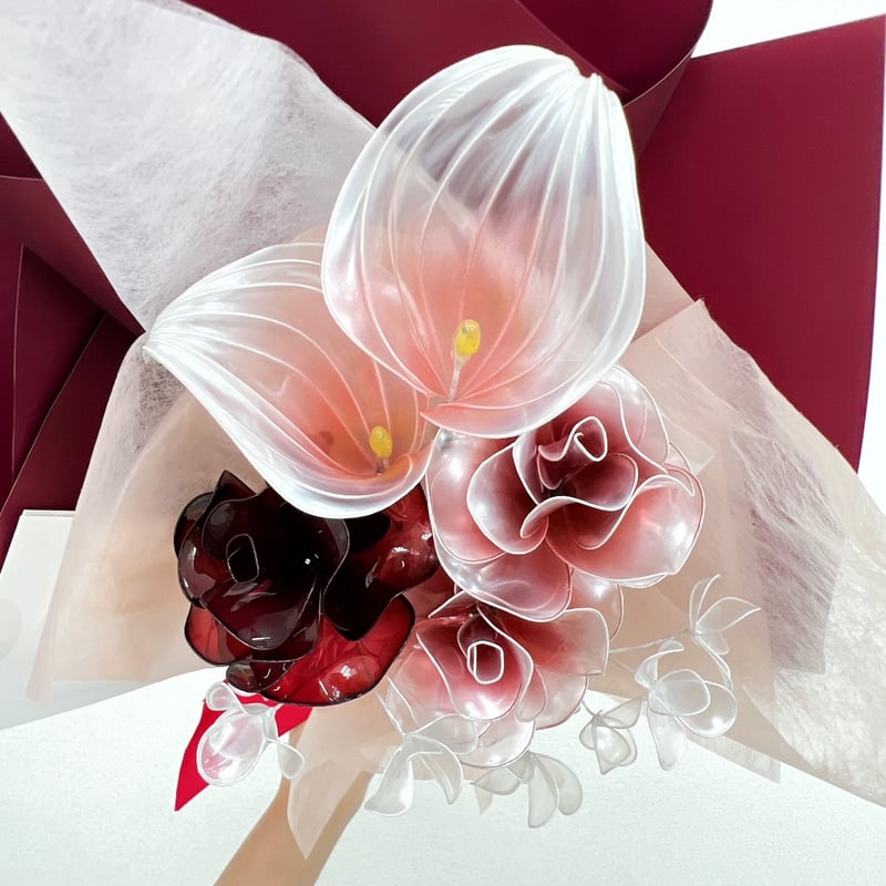 flower様おまとめ 水色を織り交ぜたブーケシリーズ💐🩵