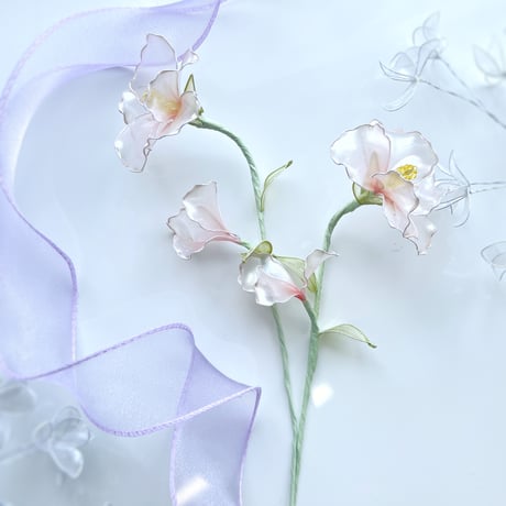 【単品販売】葵の花 1本 f3076