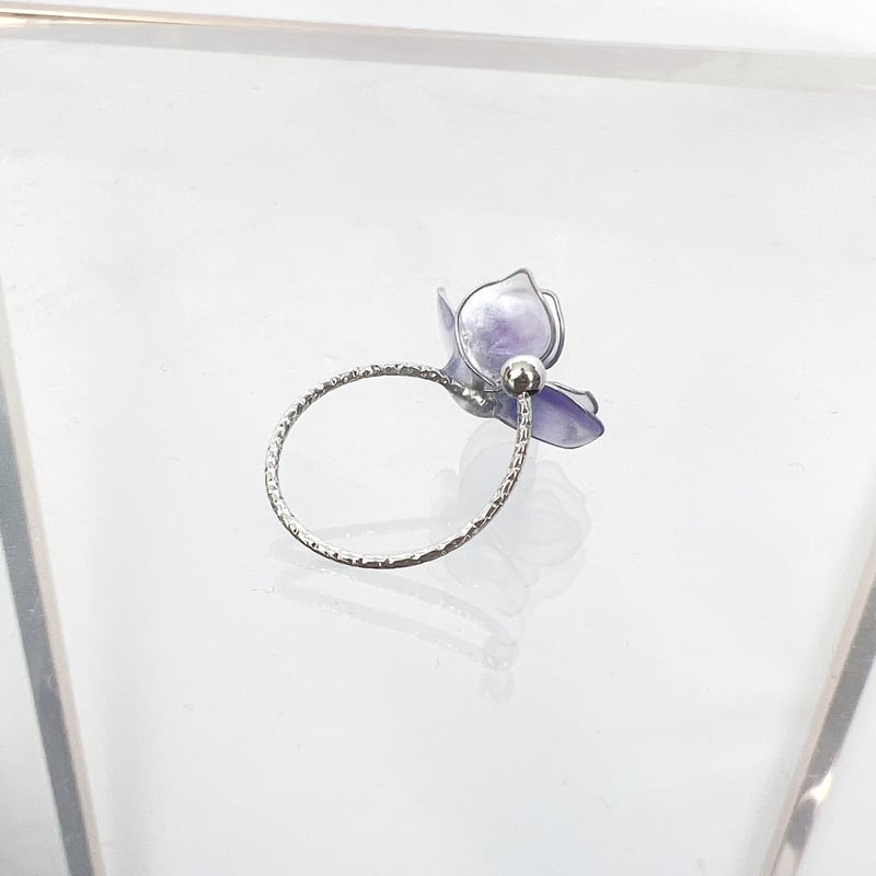 八重紫陽花 リング （シルバー）r4107 | Cuore
