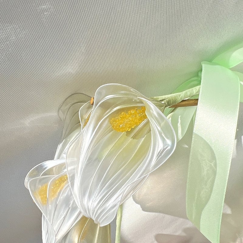 幸せの輪】カラーのリース風ブーケ 5本 b2040 | Cuore