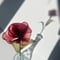 【単品販売】薔薇（レッド）1本　f3040